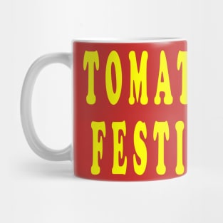 Tomatina Festival Mug